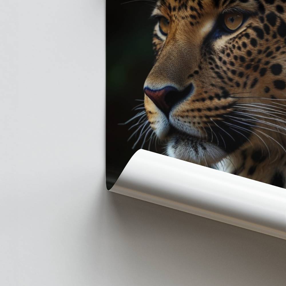Leoparden-Eleganz-Poster