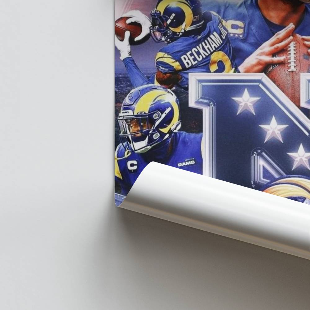 NFC Champions Rams Poster