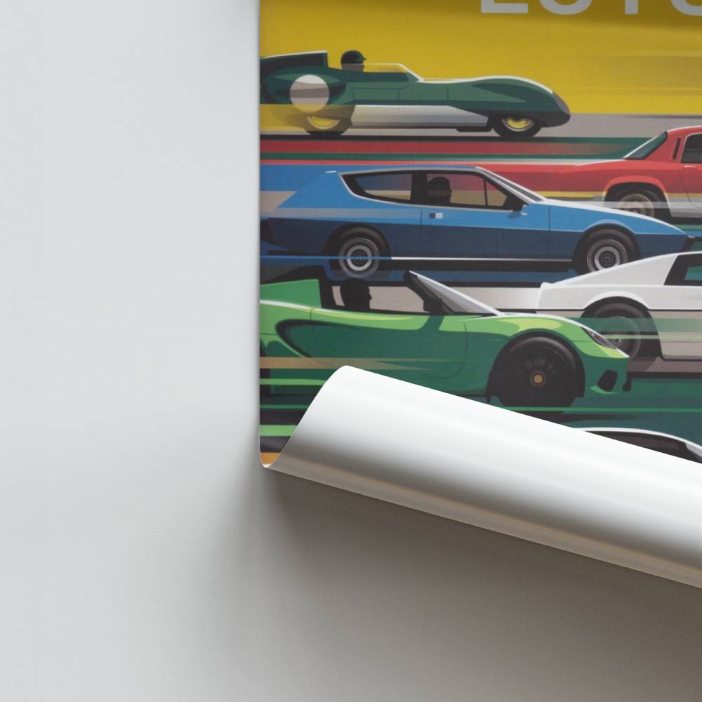 Lotus Evolution Poster
