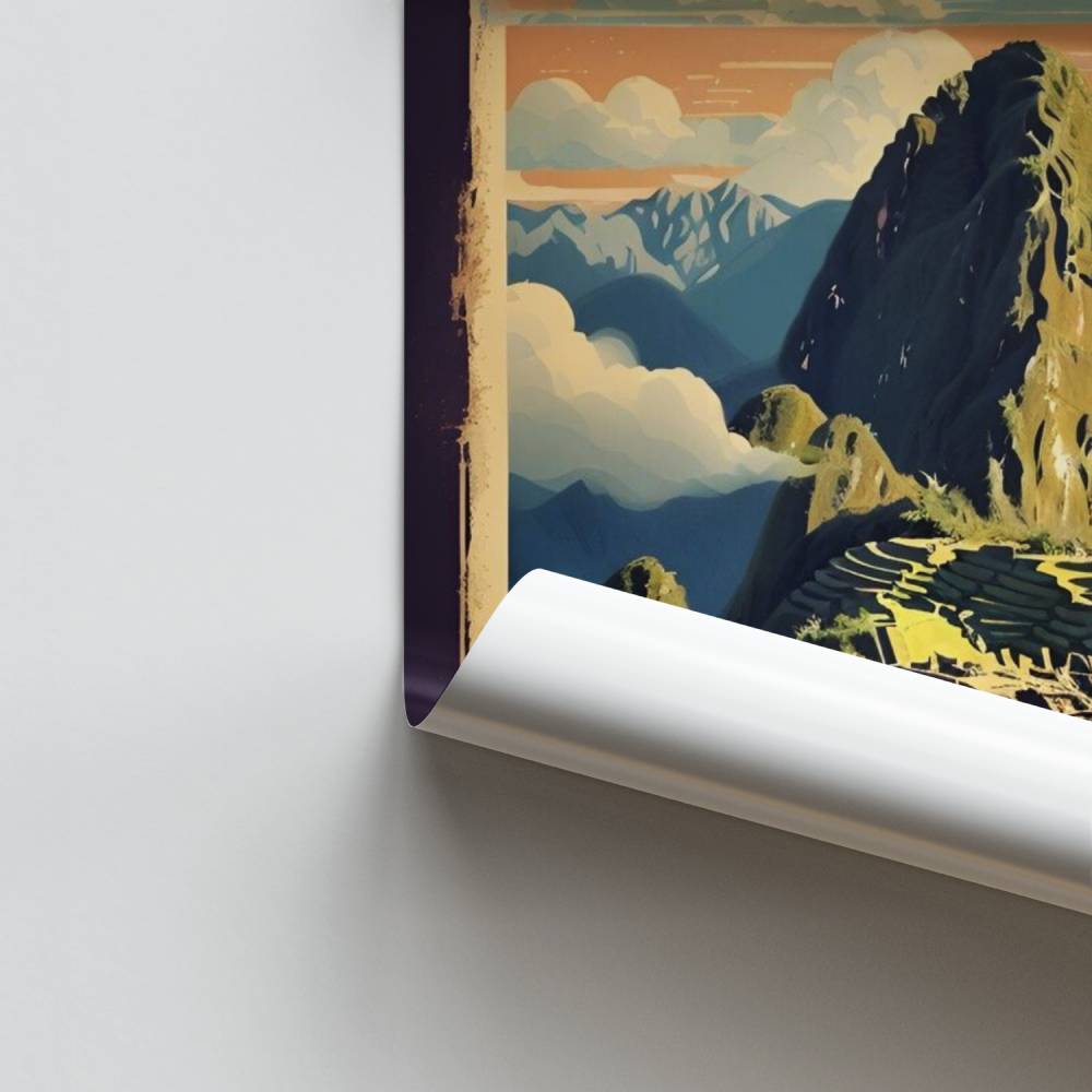 Poster Voyage Péruvien