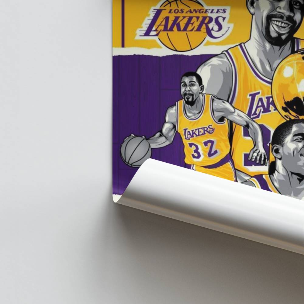 Showtime Lakers-Poster