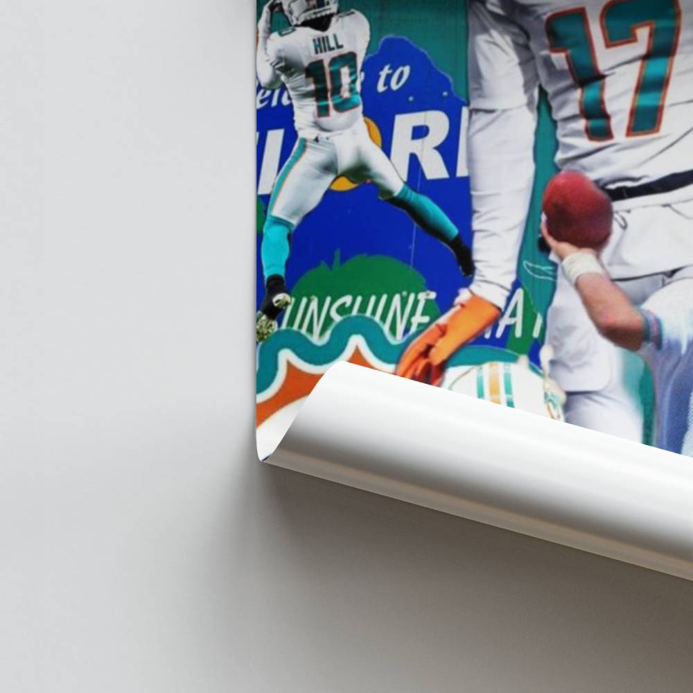 Poster Miami Dolphins Legends