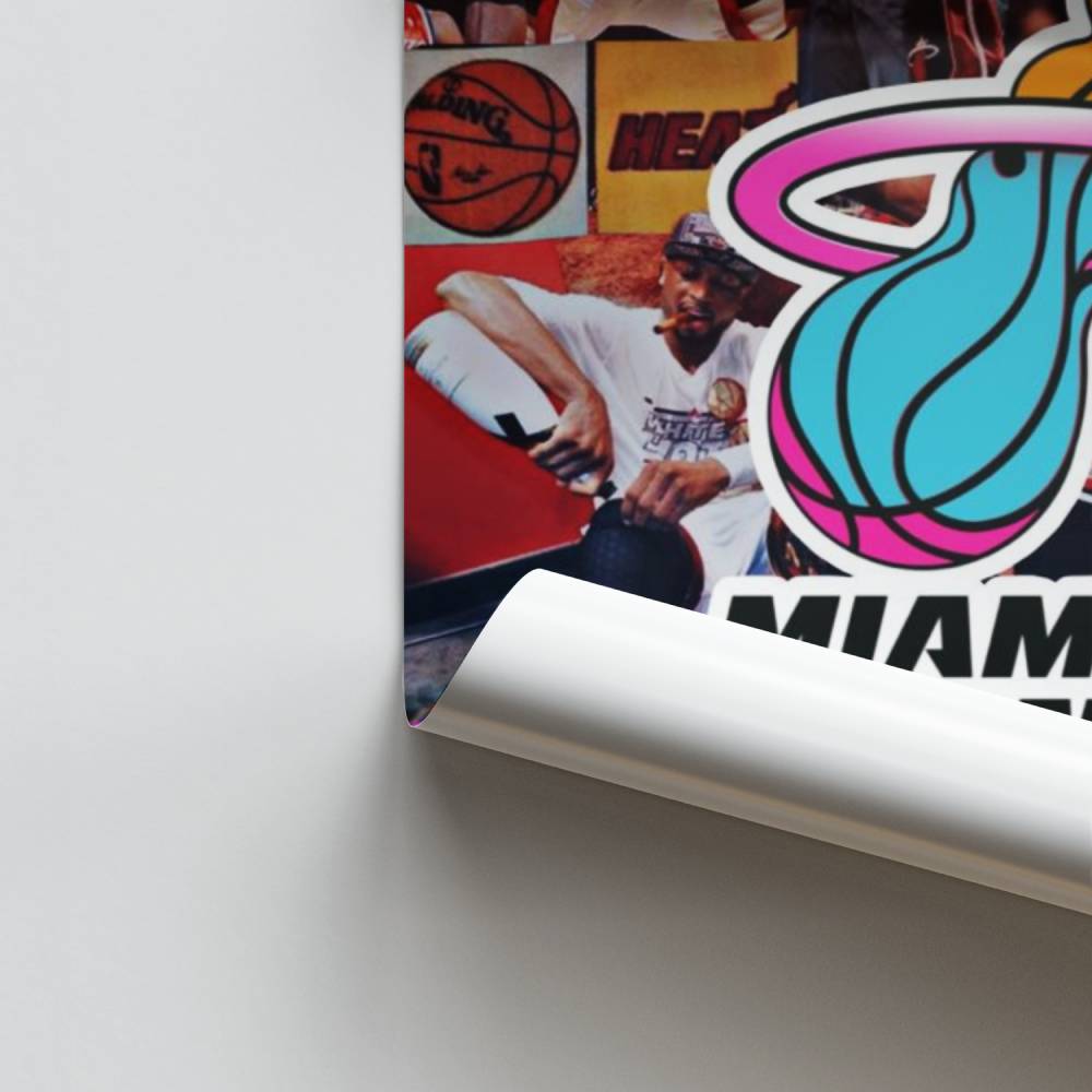 Miami Heat Flash-Poster