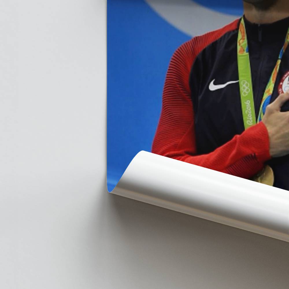 Poster Michael Phelps Schwimmen