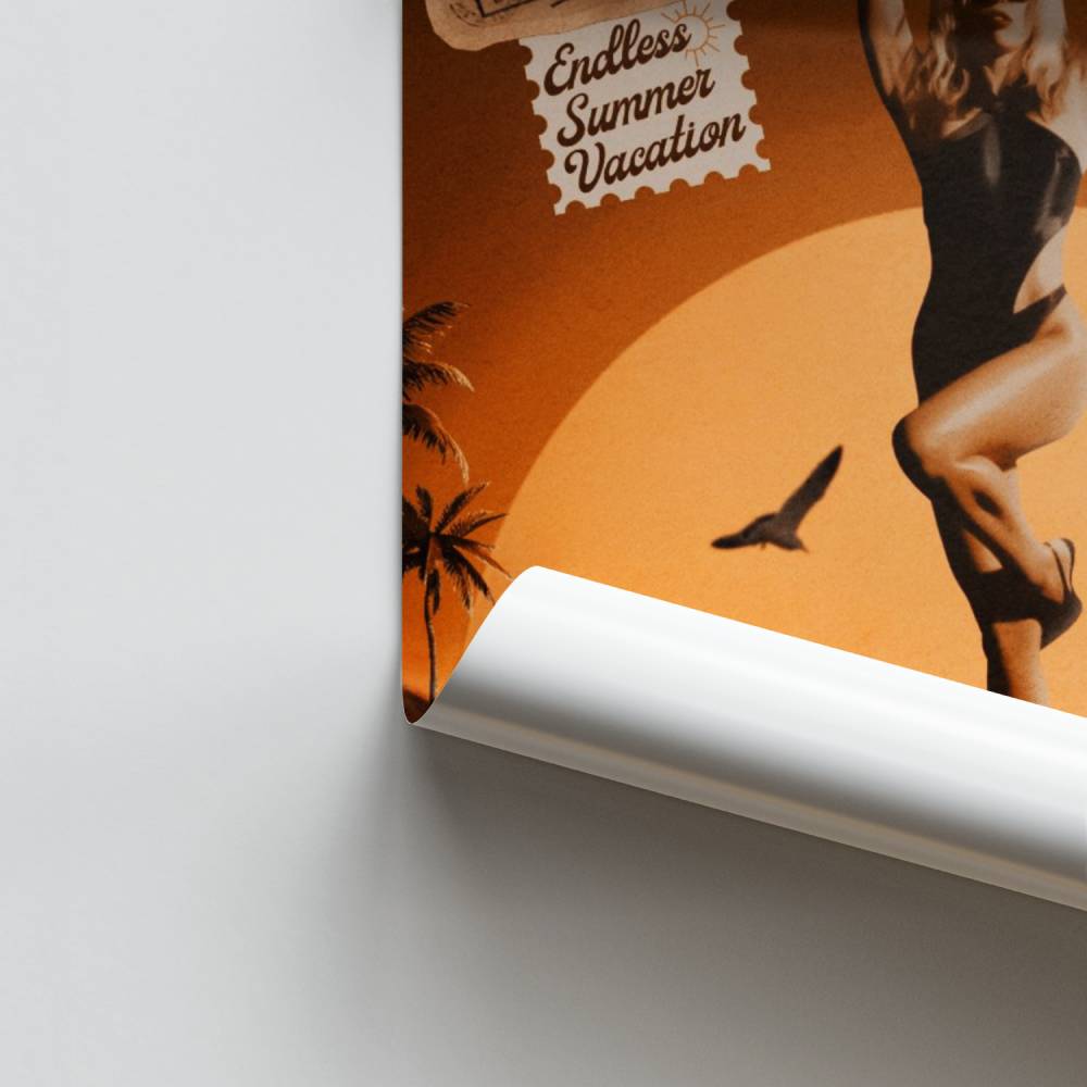 Poster mit endlosen Sommerstimmungen