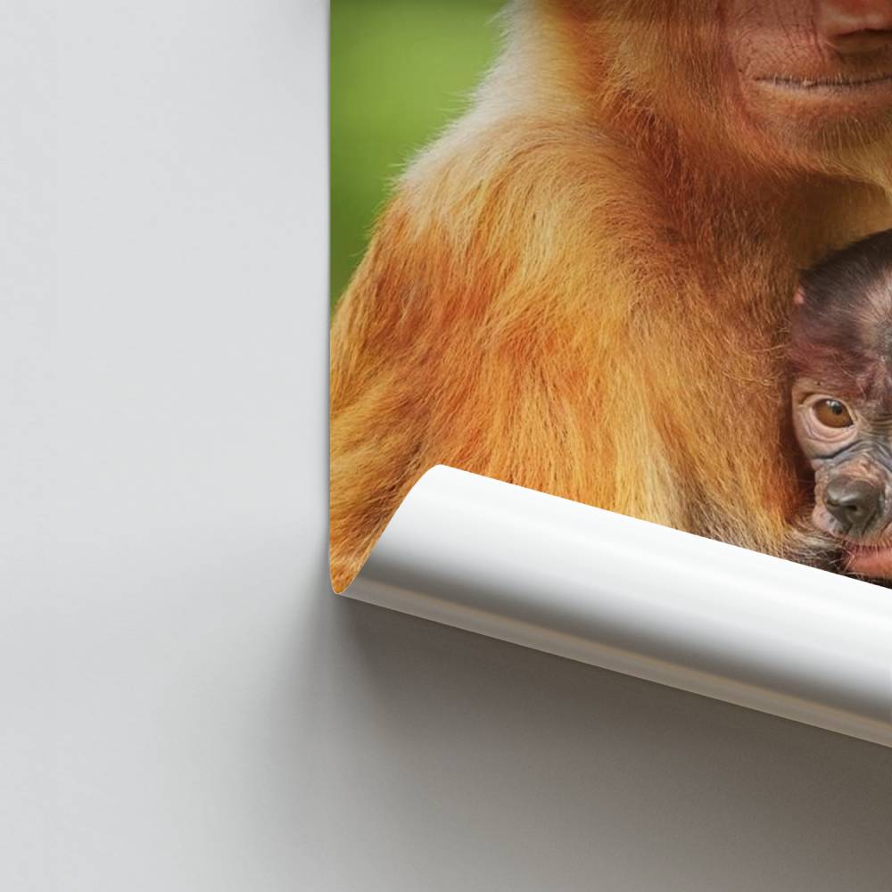 Poster Affection Primate