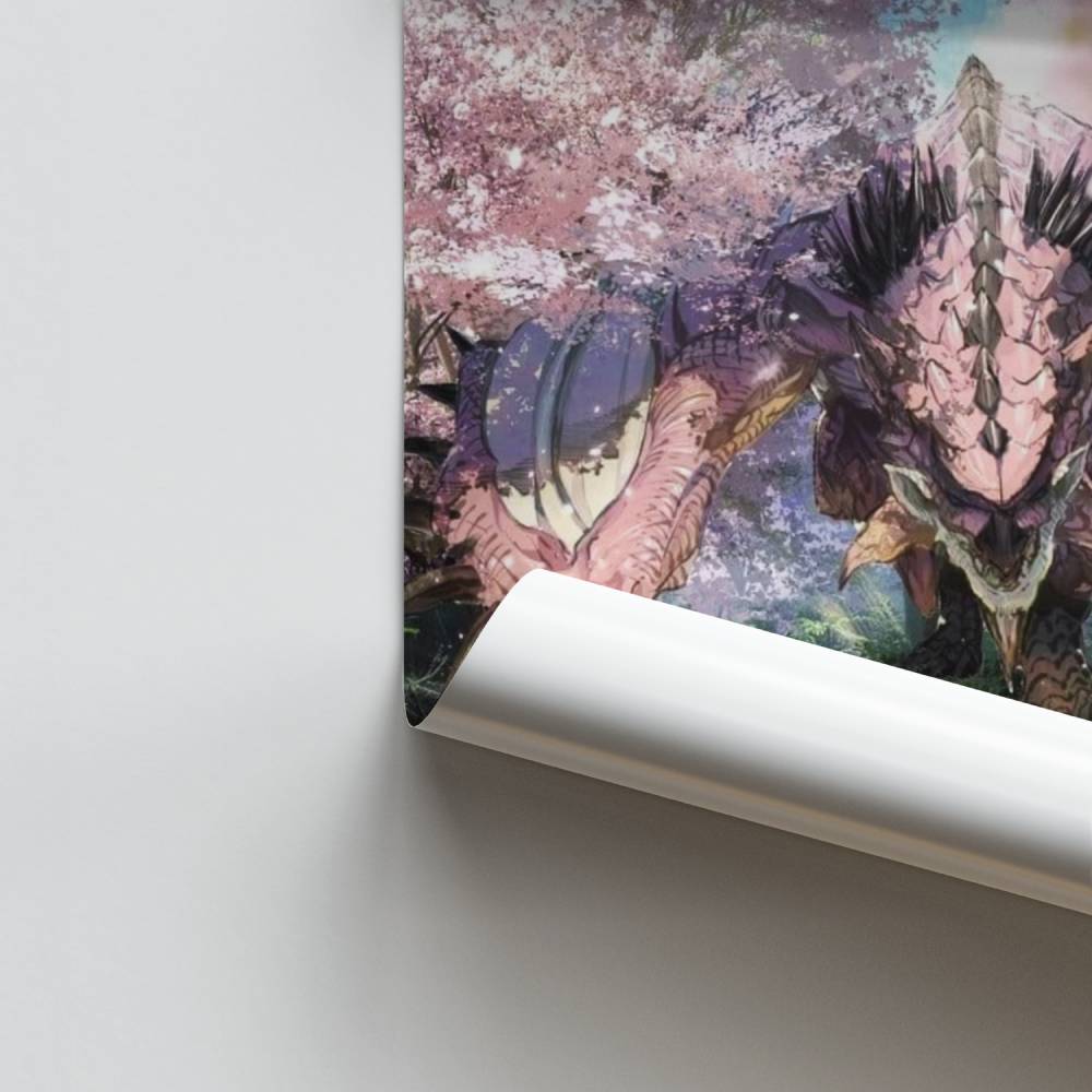 Poster Monster Hunter Sakura