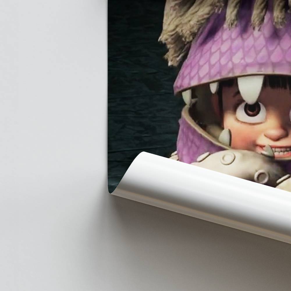 Poster Kleines Monster