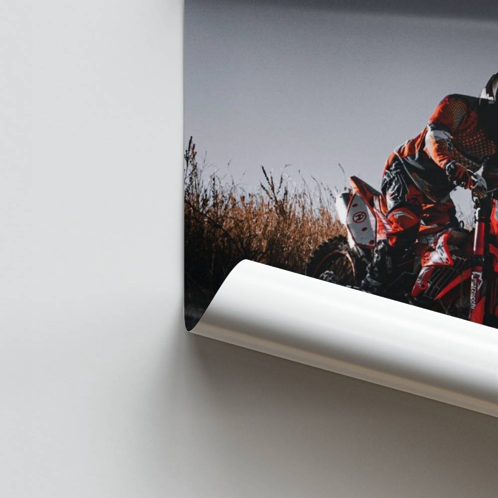Enduro-Abenteuer-Poster