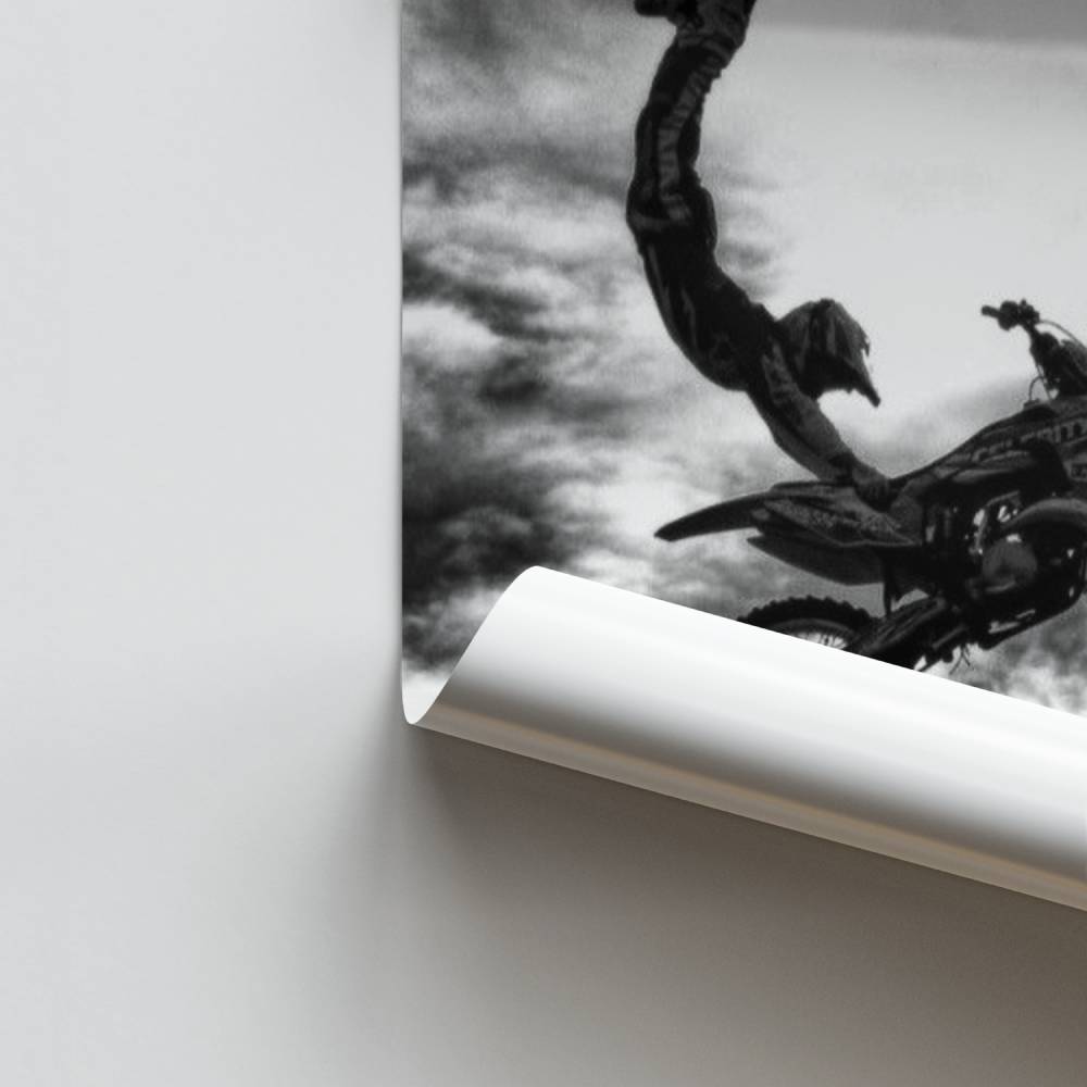 Poster Nervenkitzel-Akrobatik