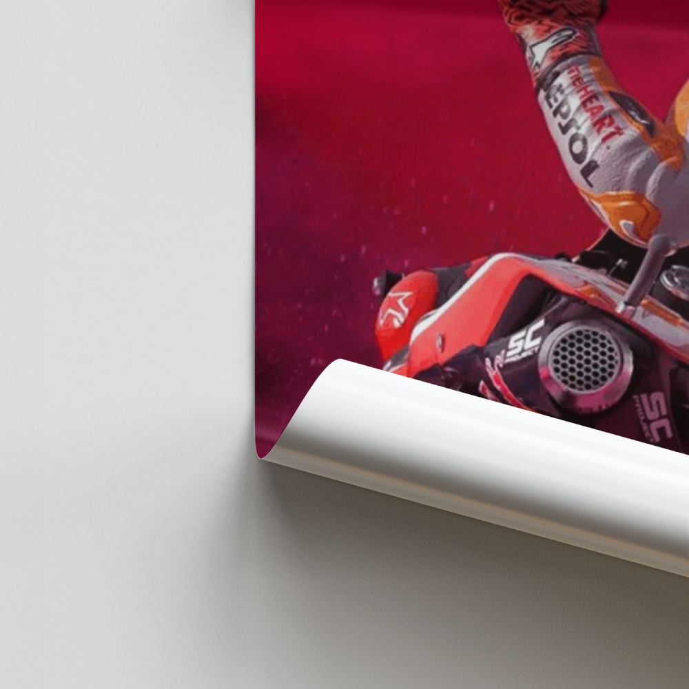 Poster Marc Marquez Spanien