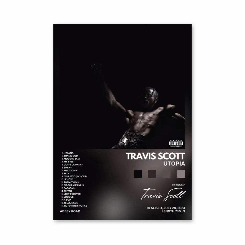 Poster Travis Scott Utopia