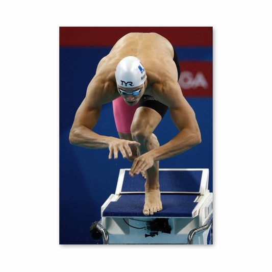 Poster Plongeon Éclair