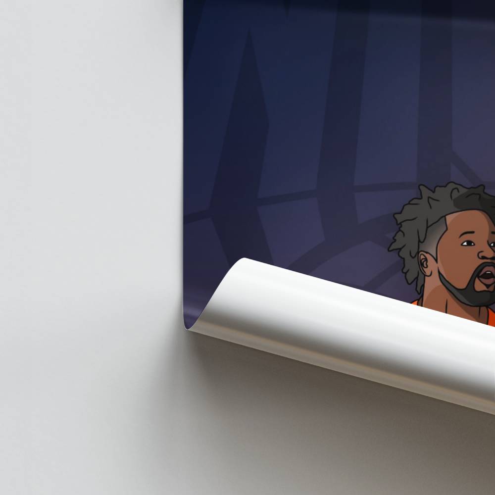 Poster New York Knicks Dunk
