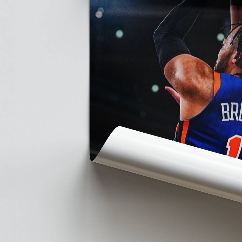 Knicks Slam Dunk Poster