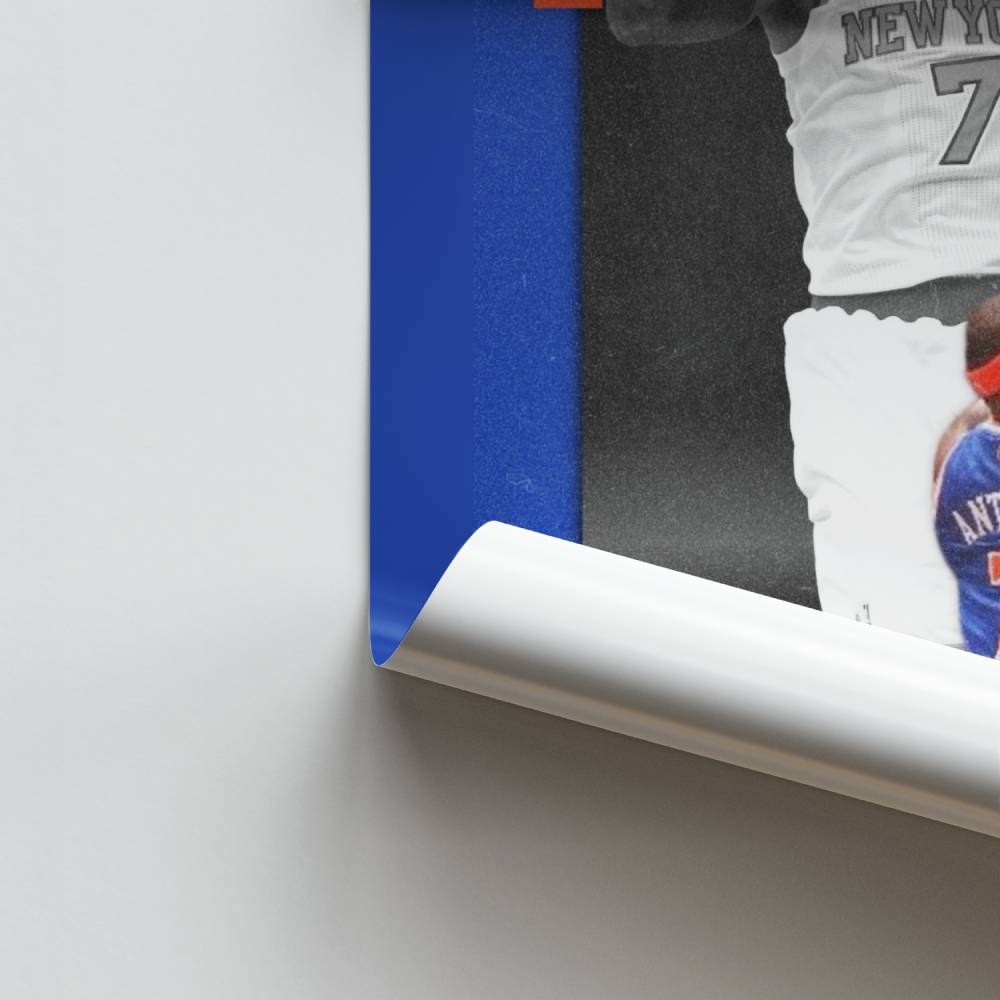 Knicks-Basketballstar-Poster