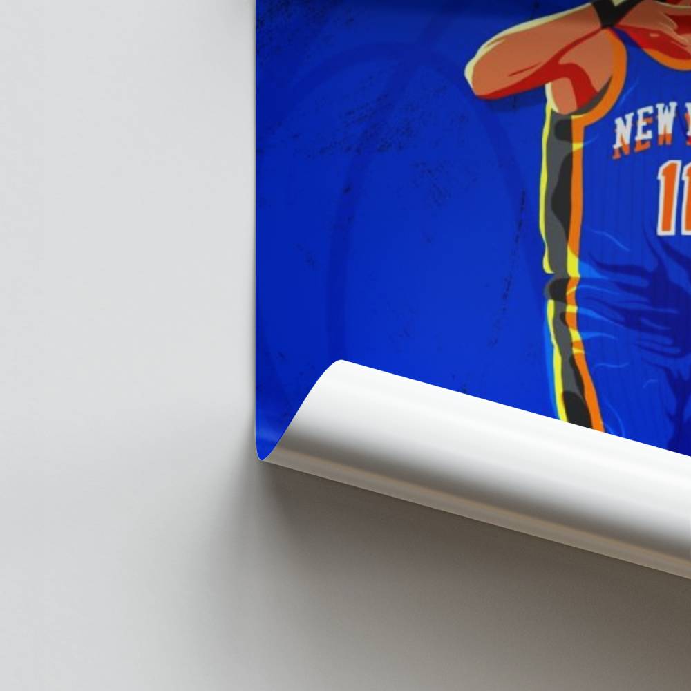 Spielerposter der Blue Knicks