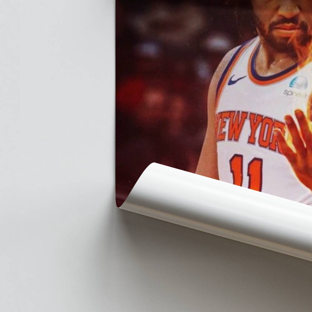 Knicks Flame Poster
