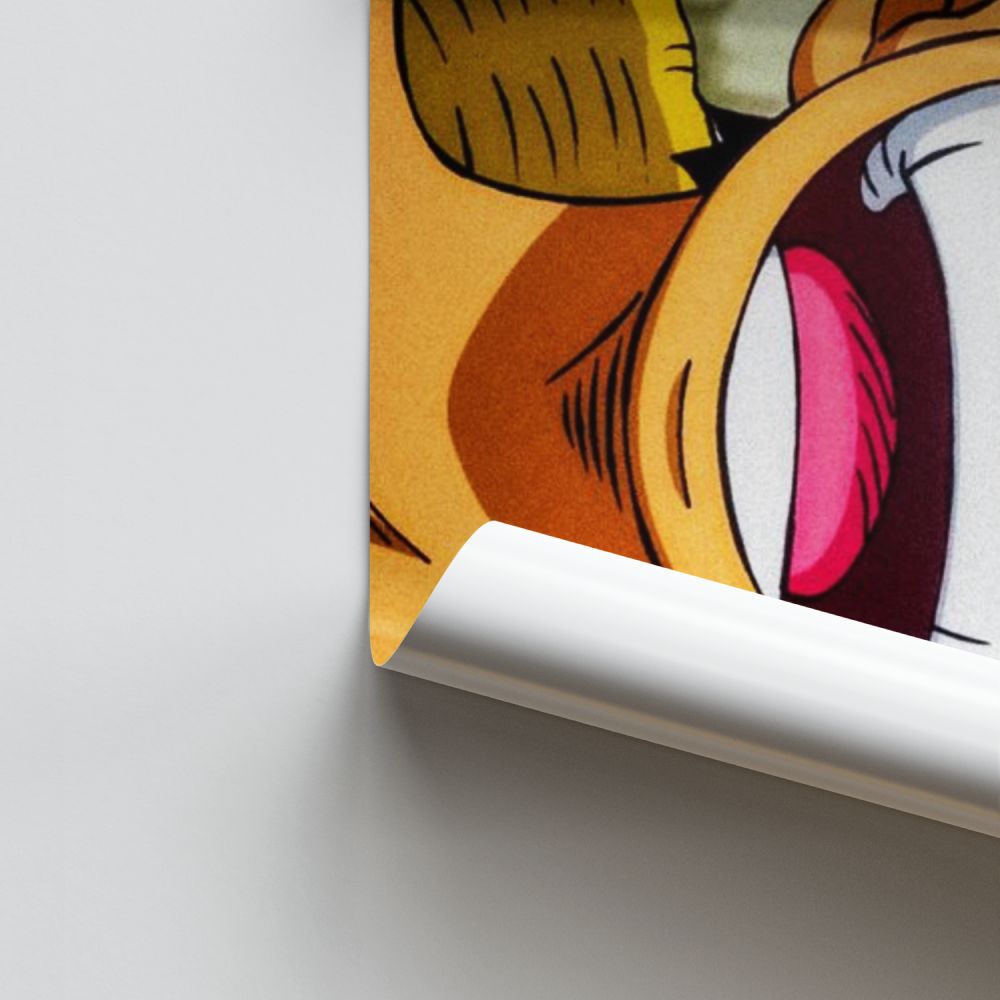 Poster Ruffy Lächeln