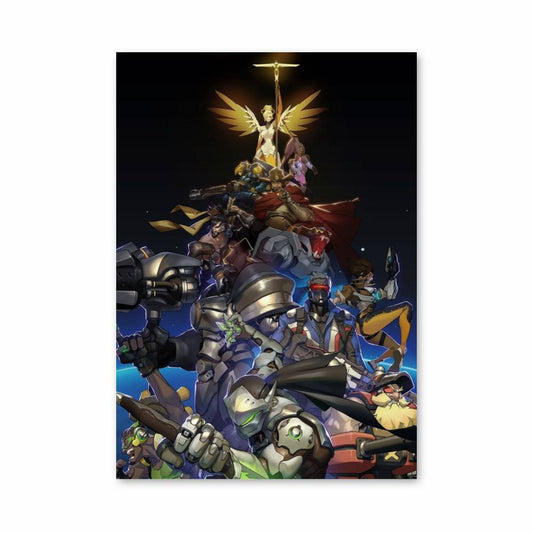 Poster Heroes of Overwatch