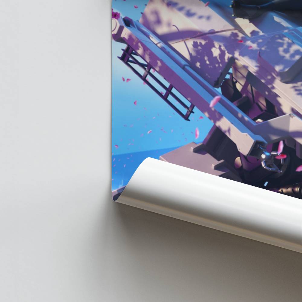 Poster Genji und Bastion Tranquility