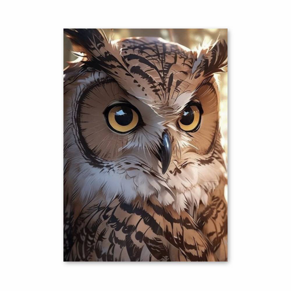 Poster Regard Crépusculaire