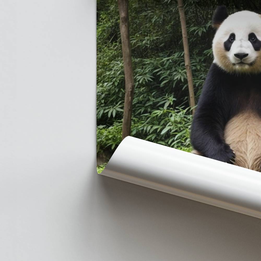 Poster Panda Natur