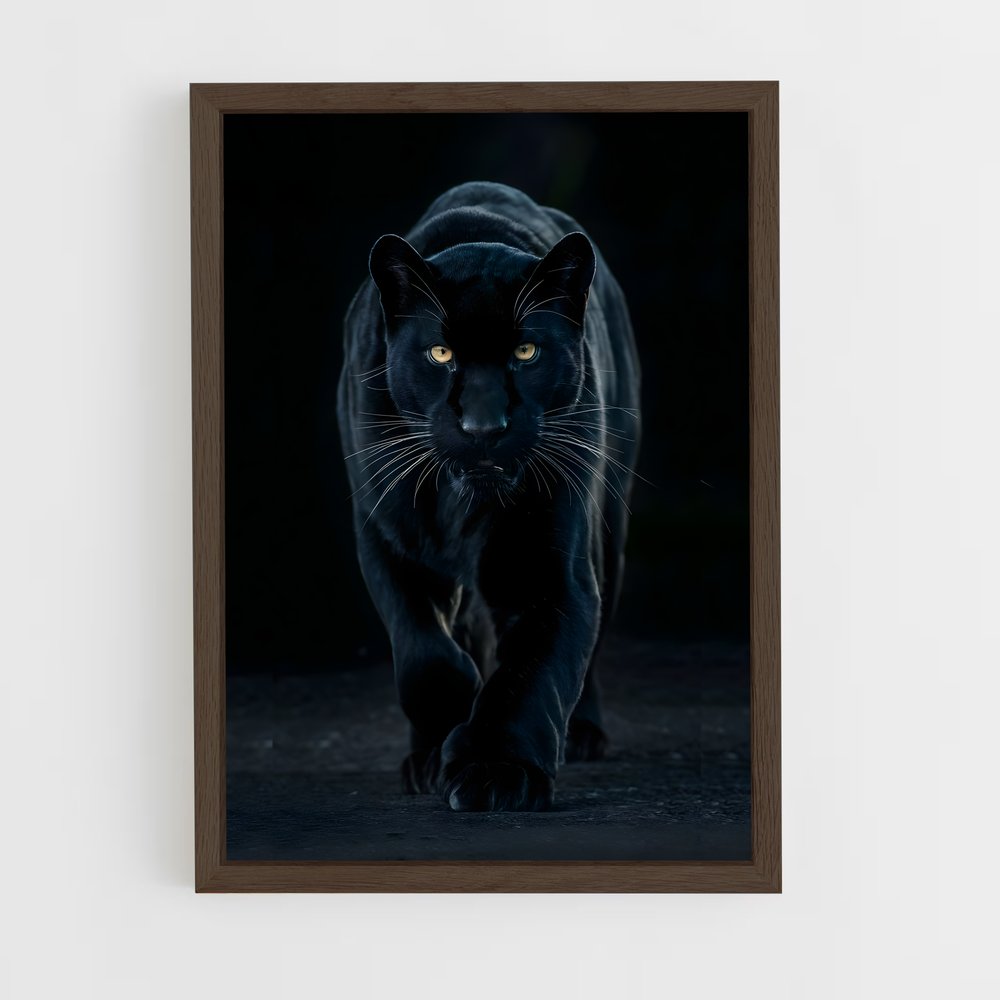 panther-6 cadre Bois foncé