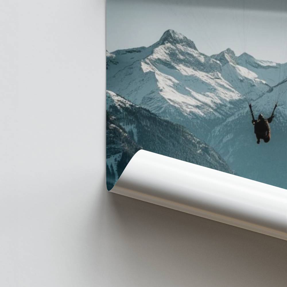 Alpenflucht-Poster