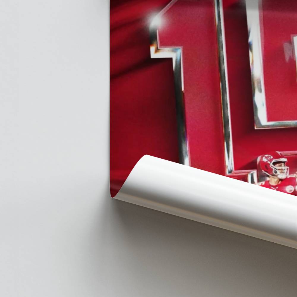 Poster Quarterback Red 15