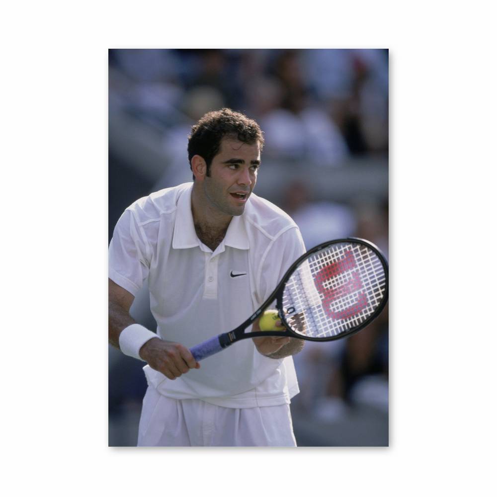 Poster Pete Sampras Football