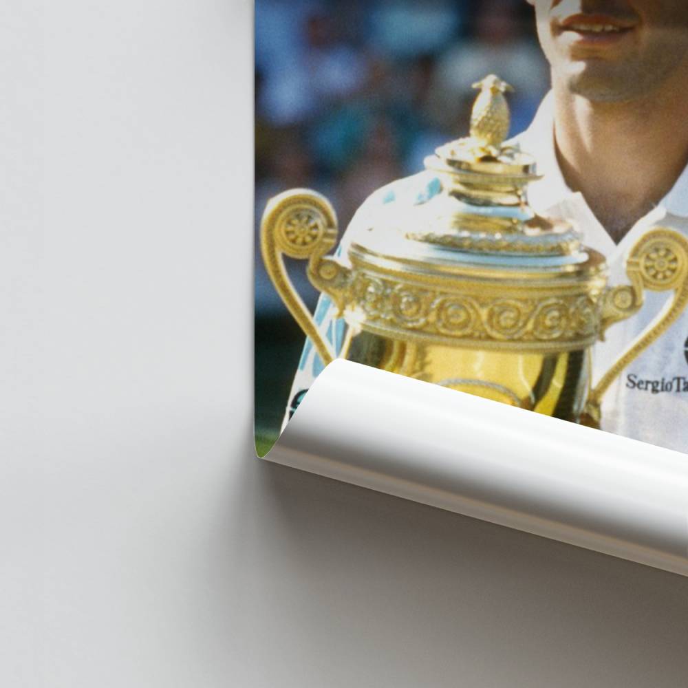 Poster-Legende des Tennis