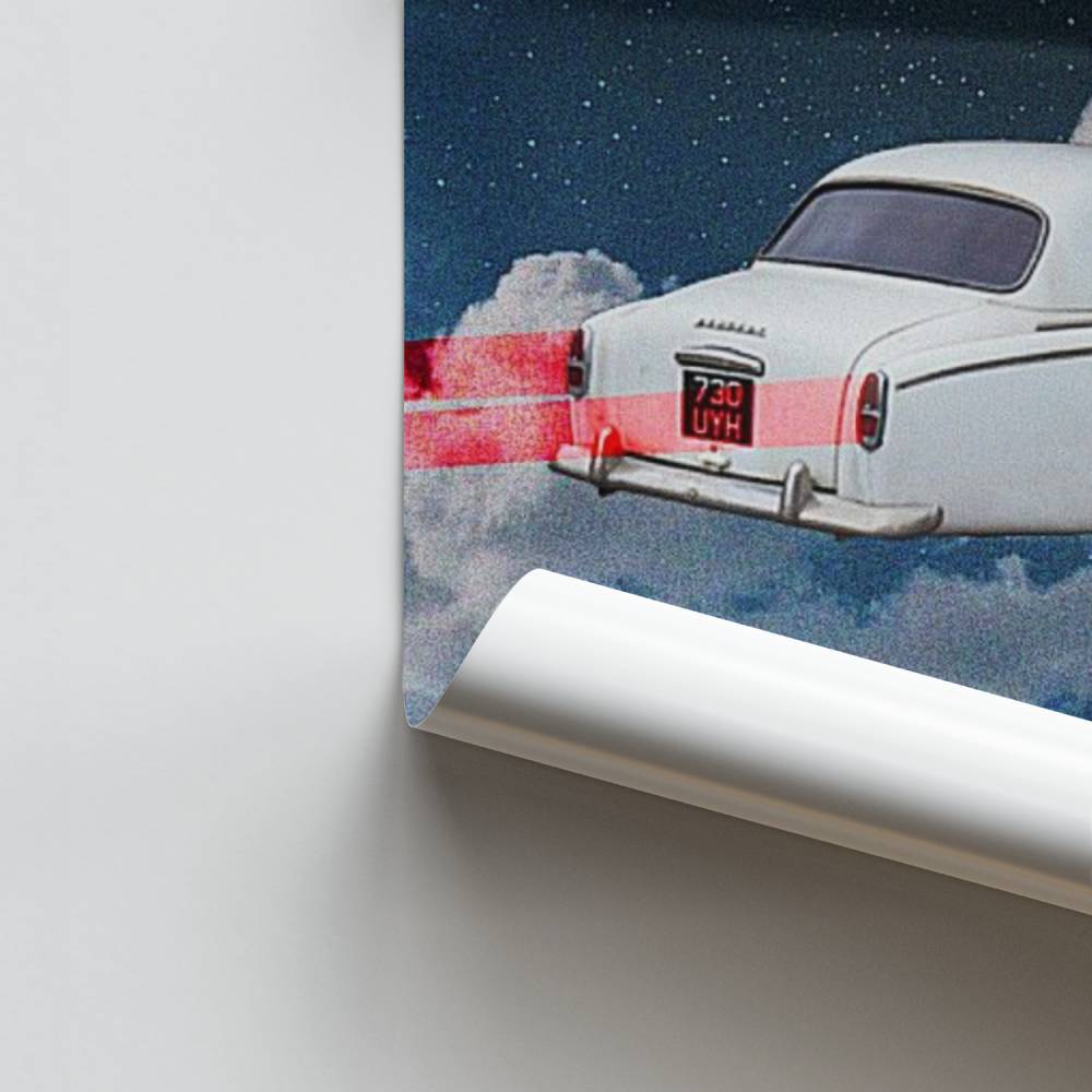 Poster Rétro Volant