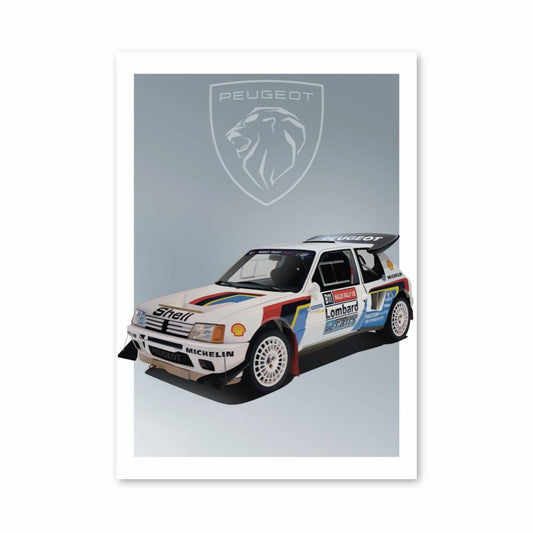 Poster Légende Rallye