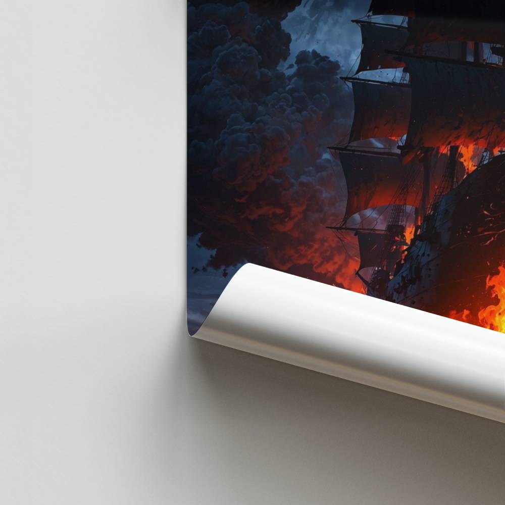 Poster Flamme des Mers