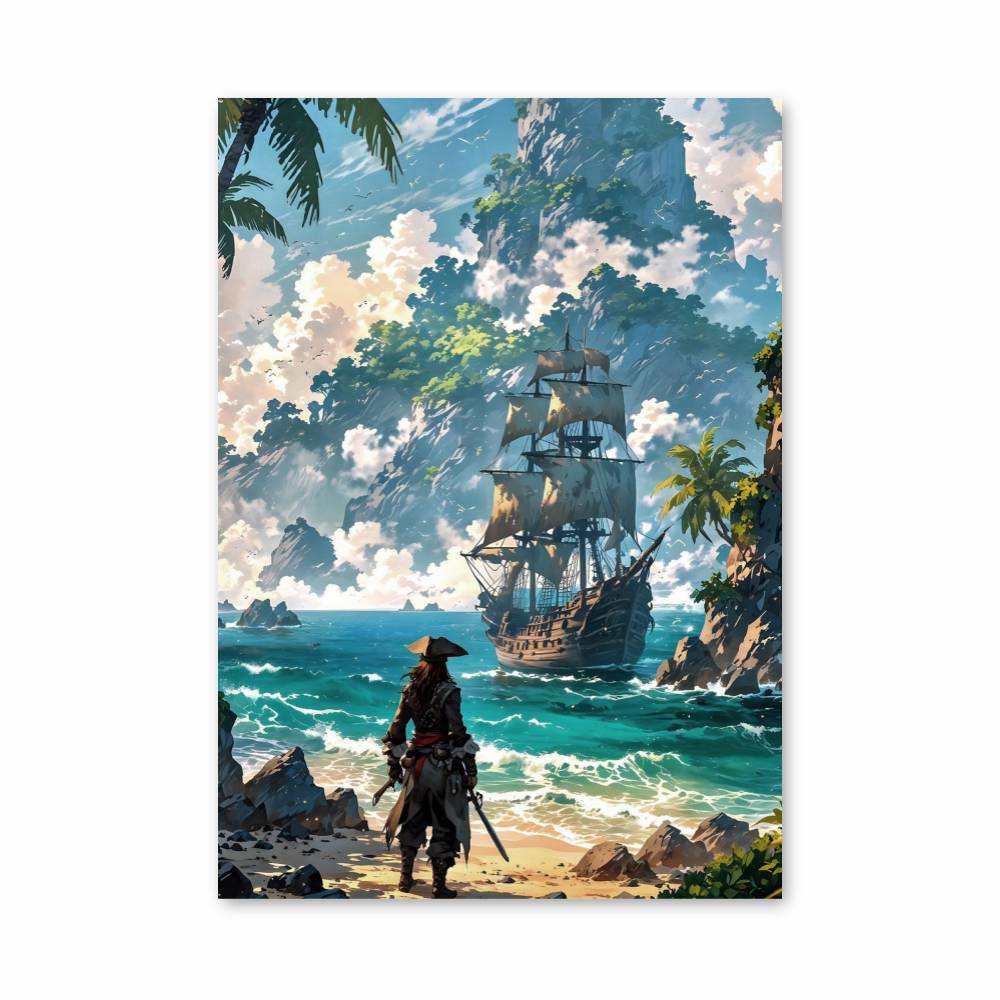 Poster Échappée Pirate
