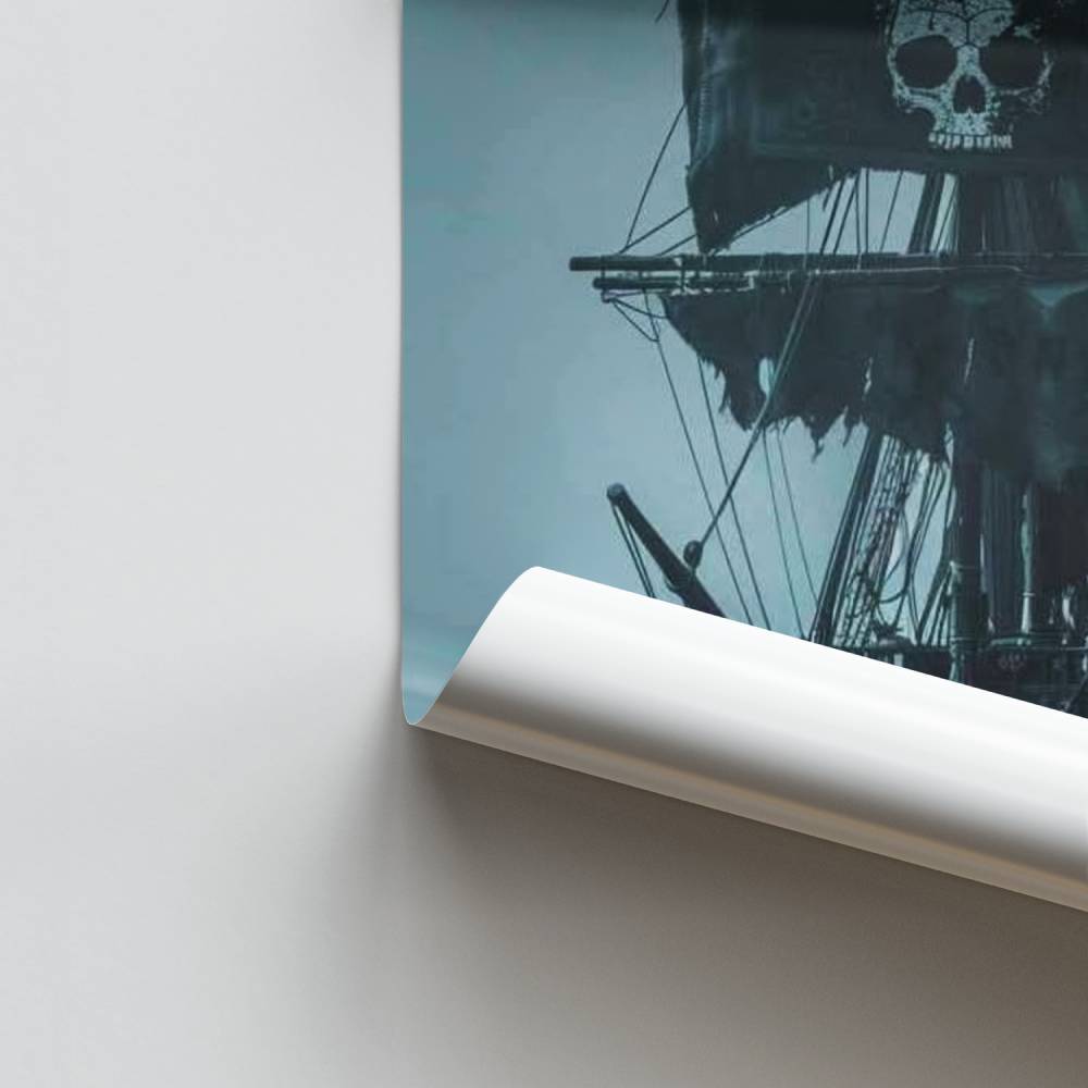 Piratenschiff-Poster