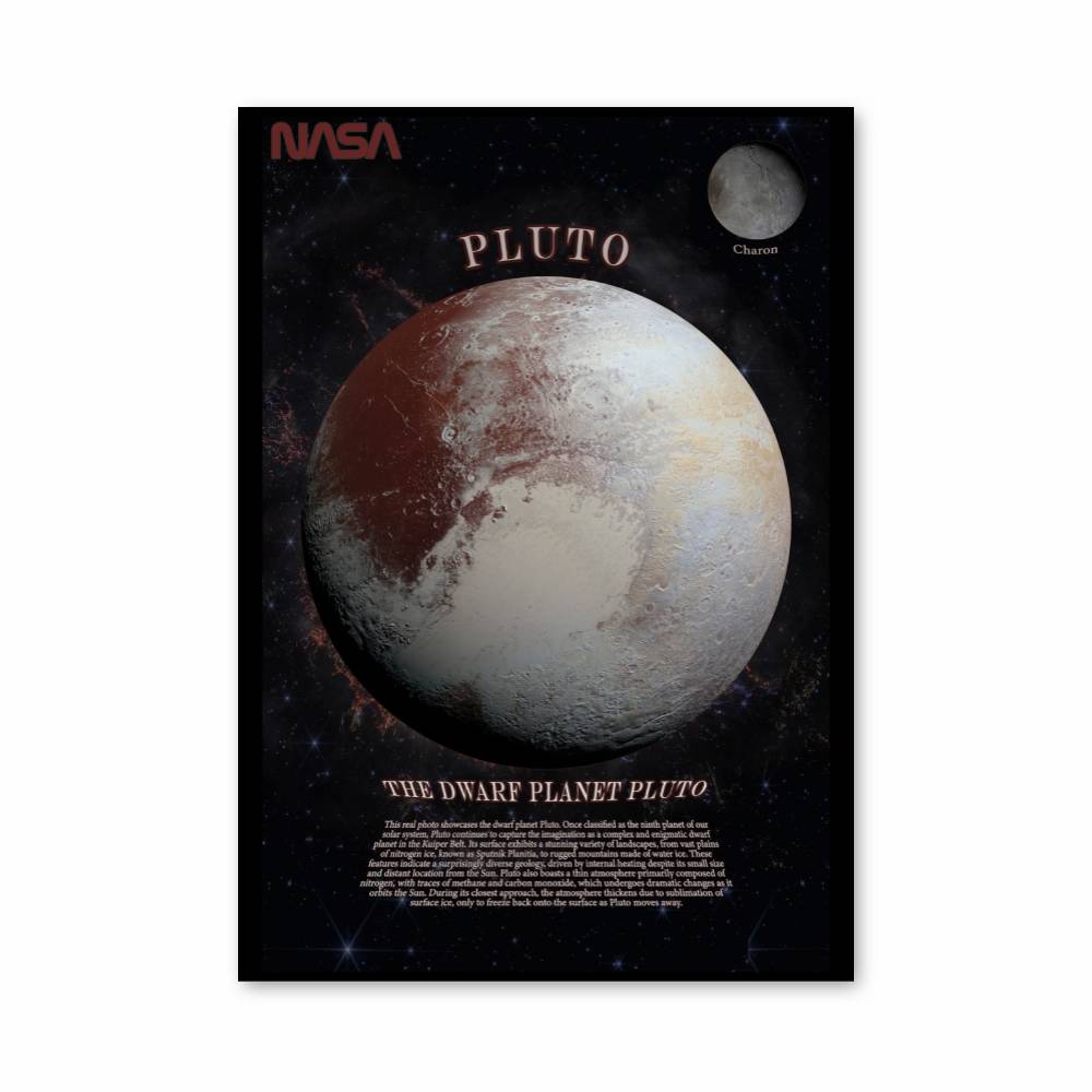 Poster Voyage vers Pluton