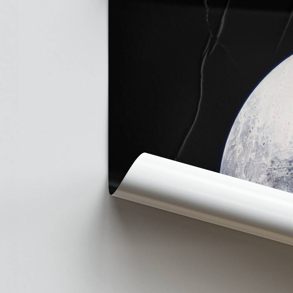 Gefrorener Horizont-Poster