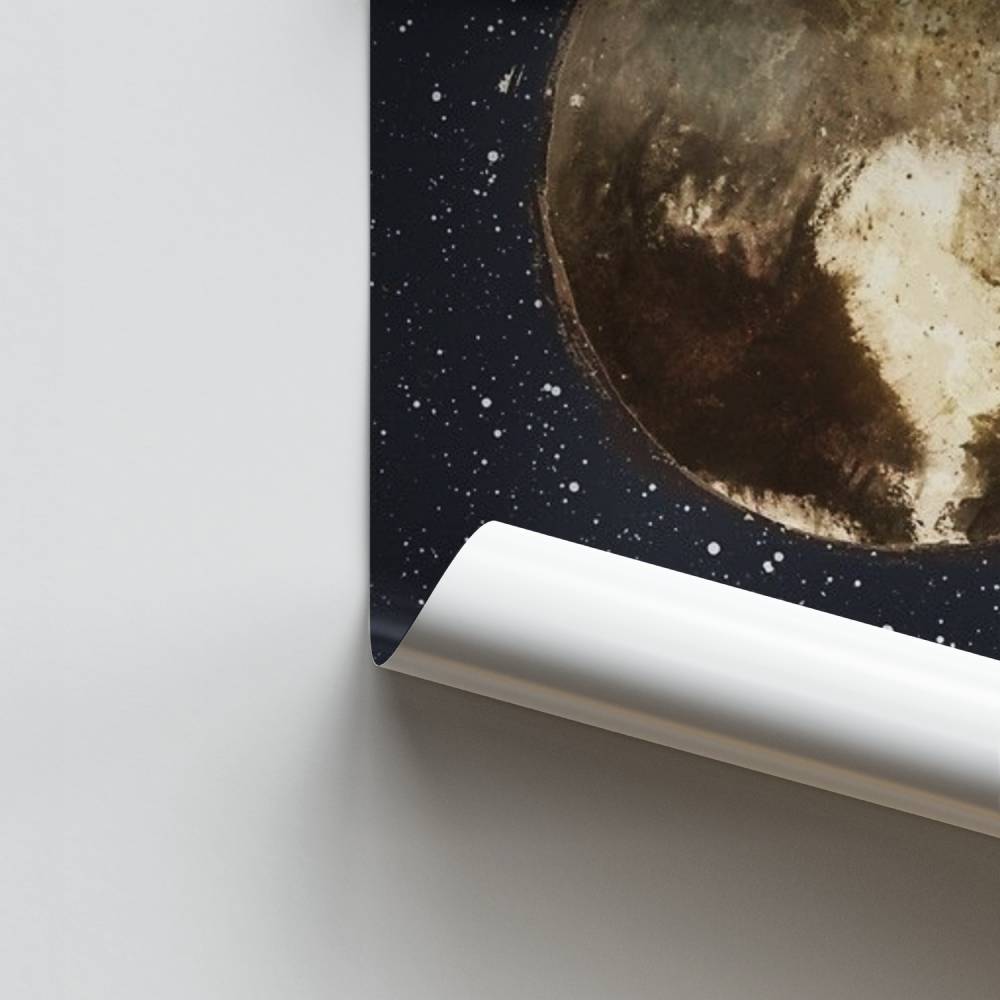 Poster Planet Pluto
