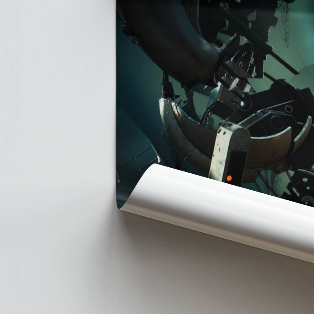 Poster Futuristisches Portal