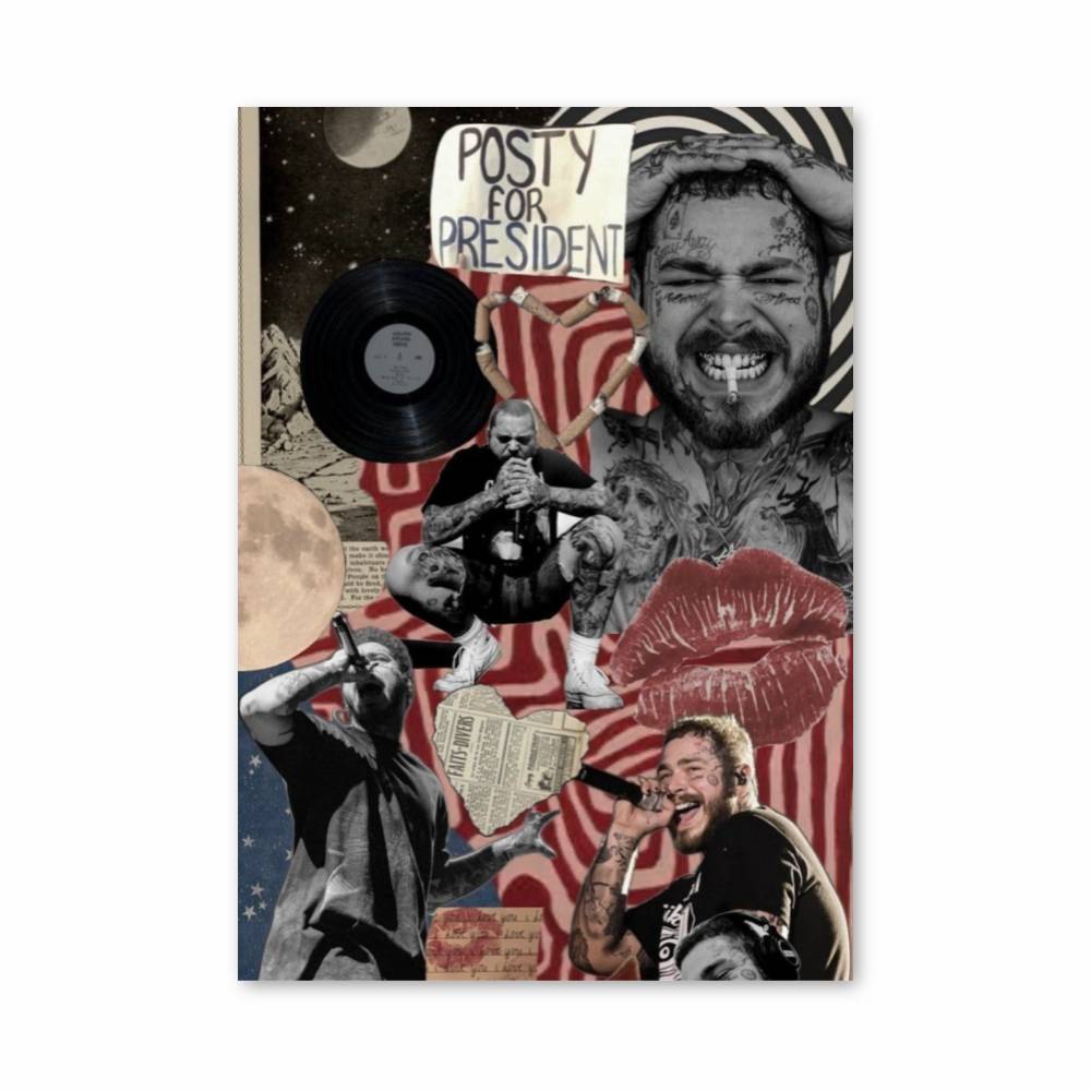 Poster Posty pour Président