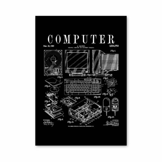 Poster Tech Vintage