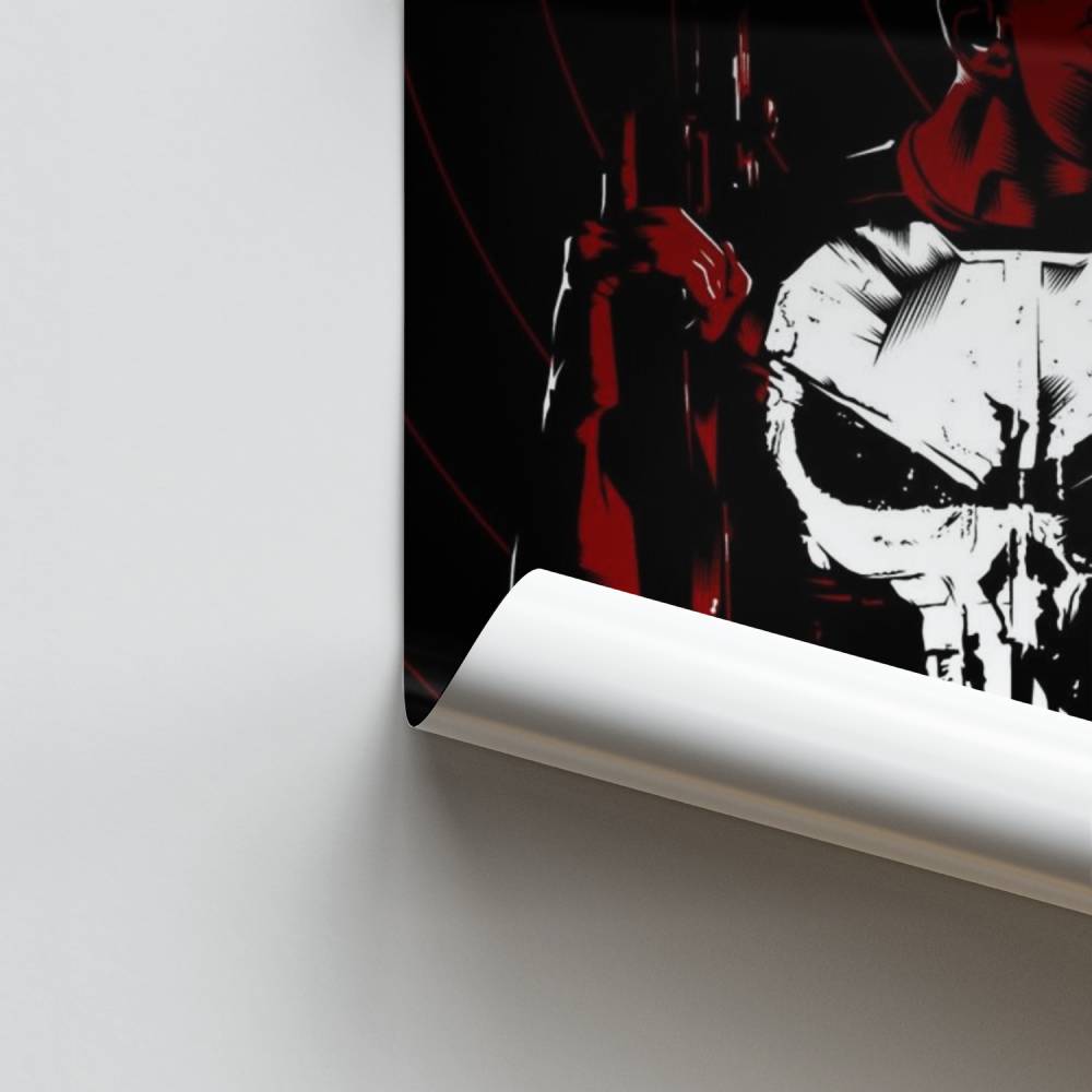 Schwarzes Gerechtigkeitsplakat