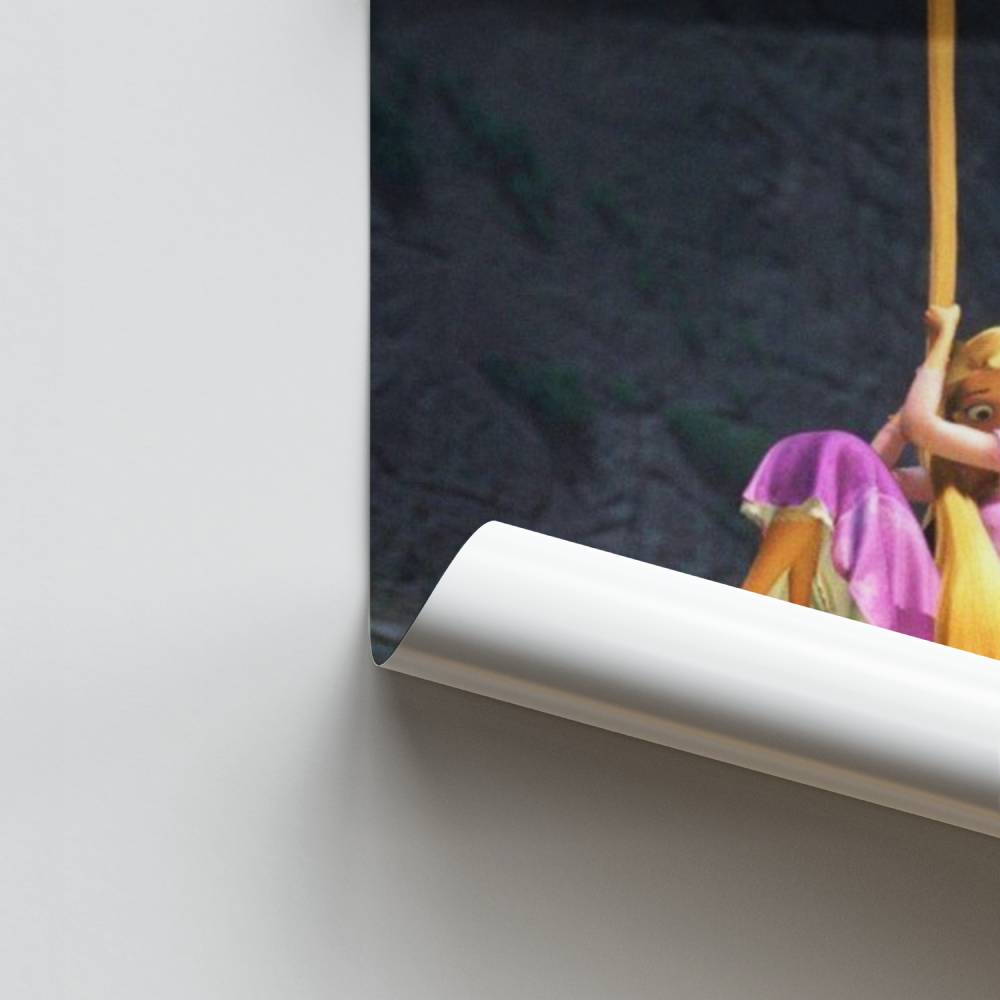 Rapunzels Lichtplakat