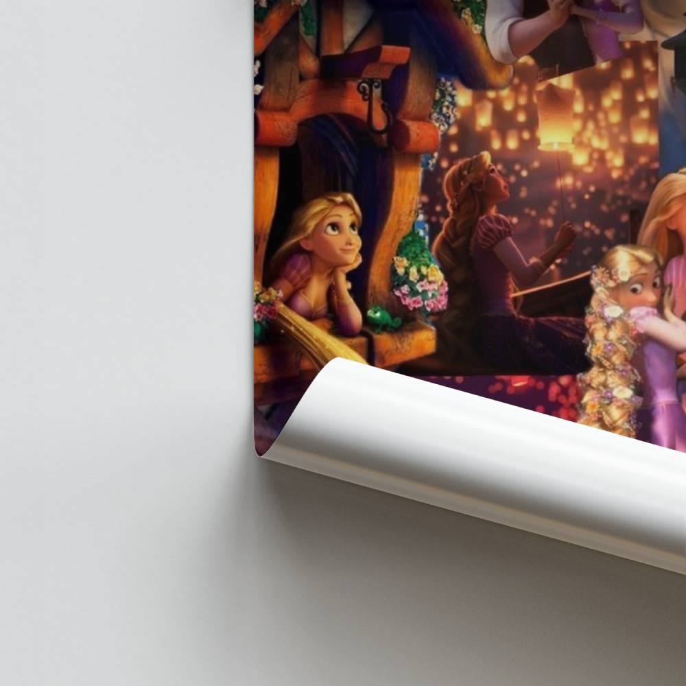 Lichterketten-Poster