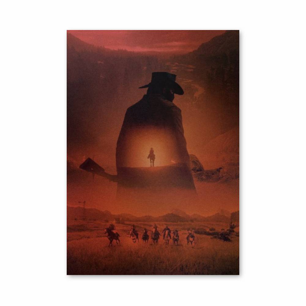 Poster Far West Crépusculaire