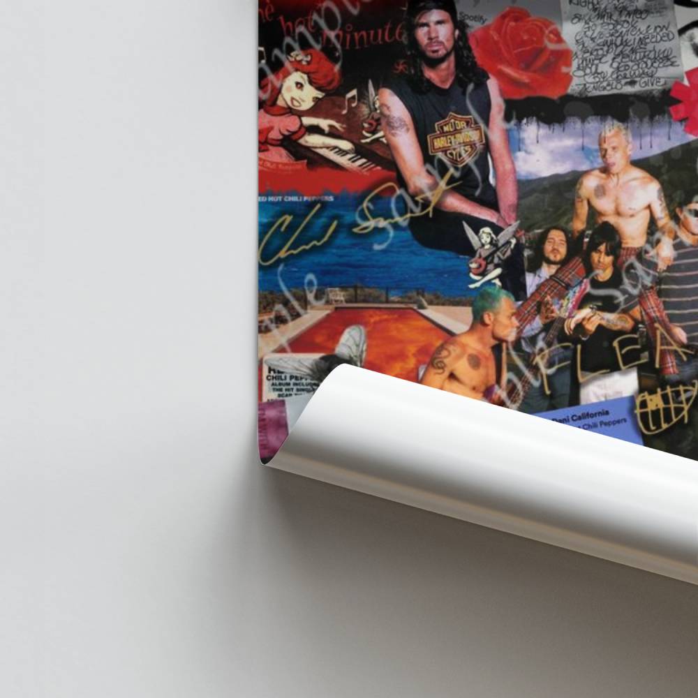 Eklektisches Rock-Poster