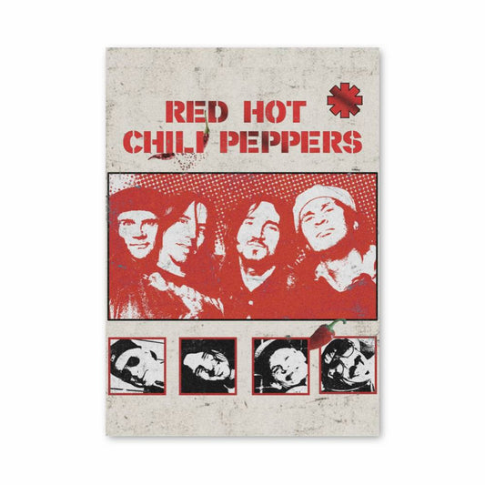 Poster Dynamique Écarlate