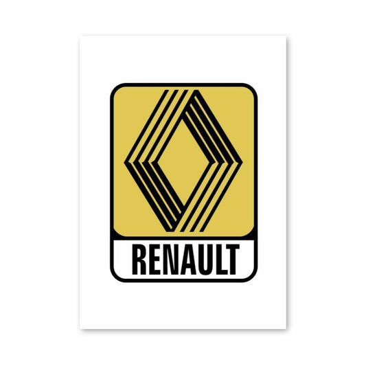 Poster Iconique Renault